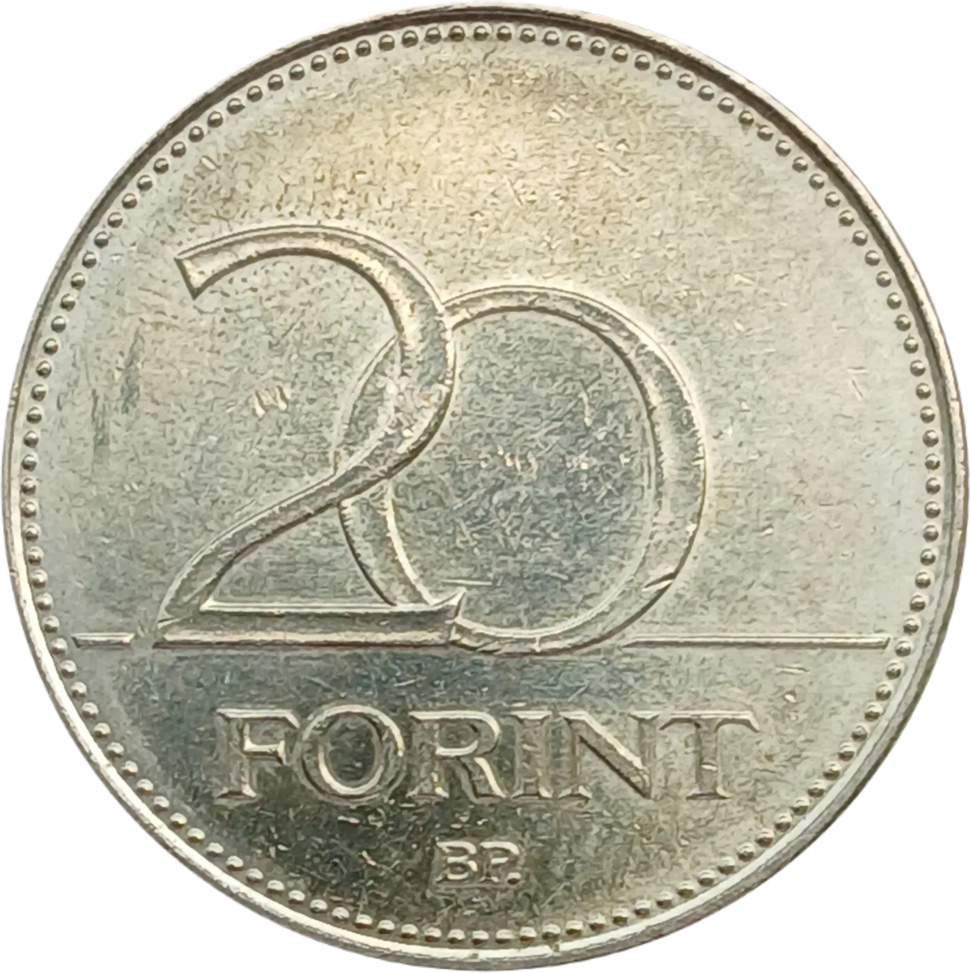 سکه مجارستان ۲۰ فورینت مجارستان گل زنبق